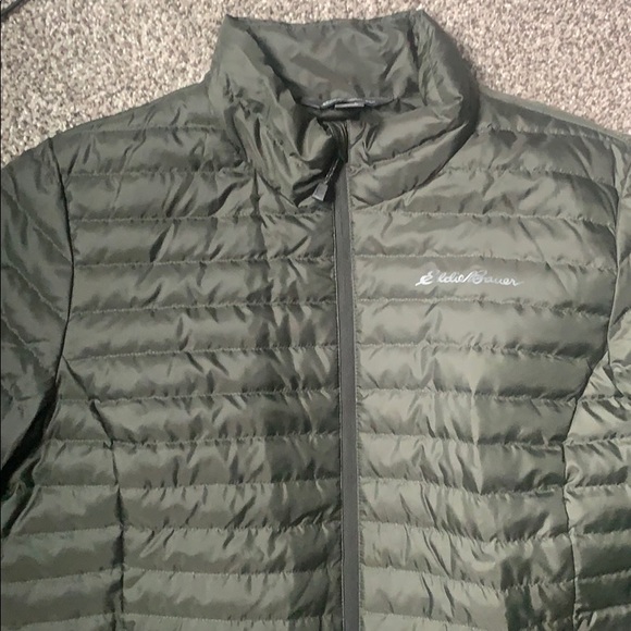 eddie bauer microlight down jacket